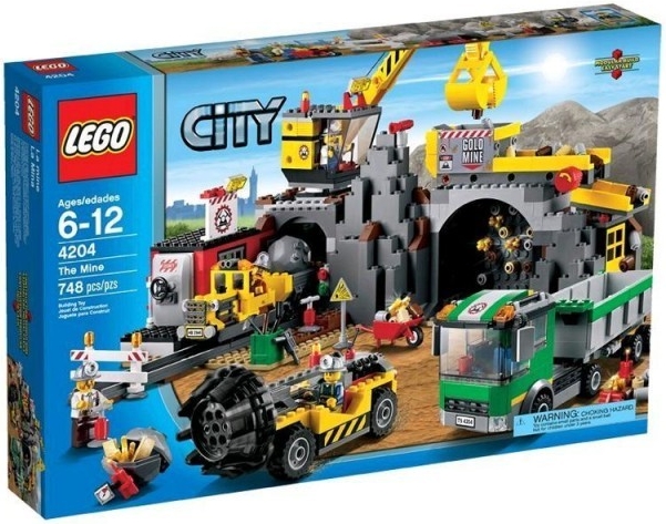 Tip na Vánoční dárek: Lego City 4204 Důl