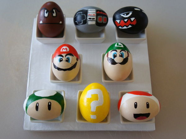 Velikonoční vejce Super Mario Bros Obrázek Velikonoční vejce Super Mario Bros