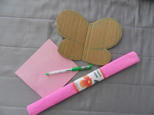 Materiál na křídla pro víly Winx Materiál na křídla pro víly Winx