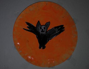 Strašidelný halloweenský obrázek Strašidelný halloweenský obrázek